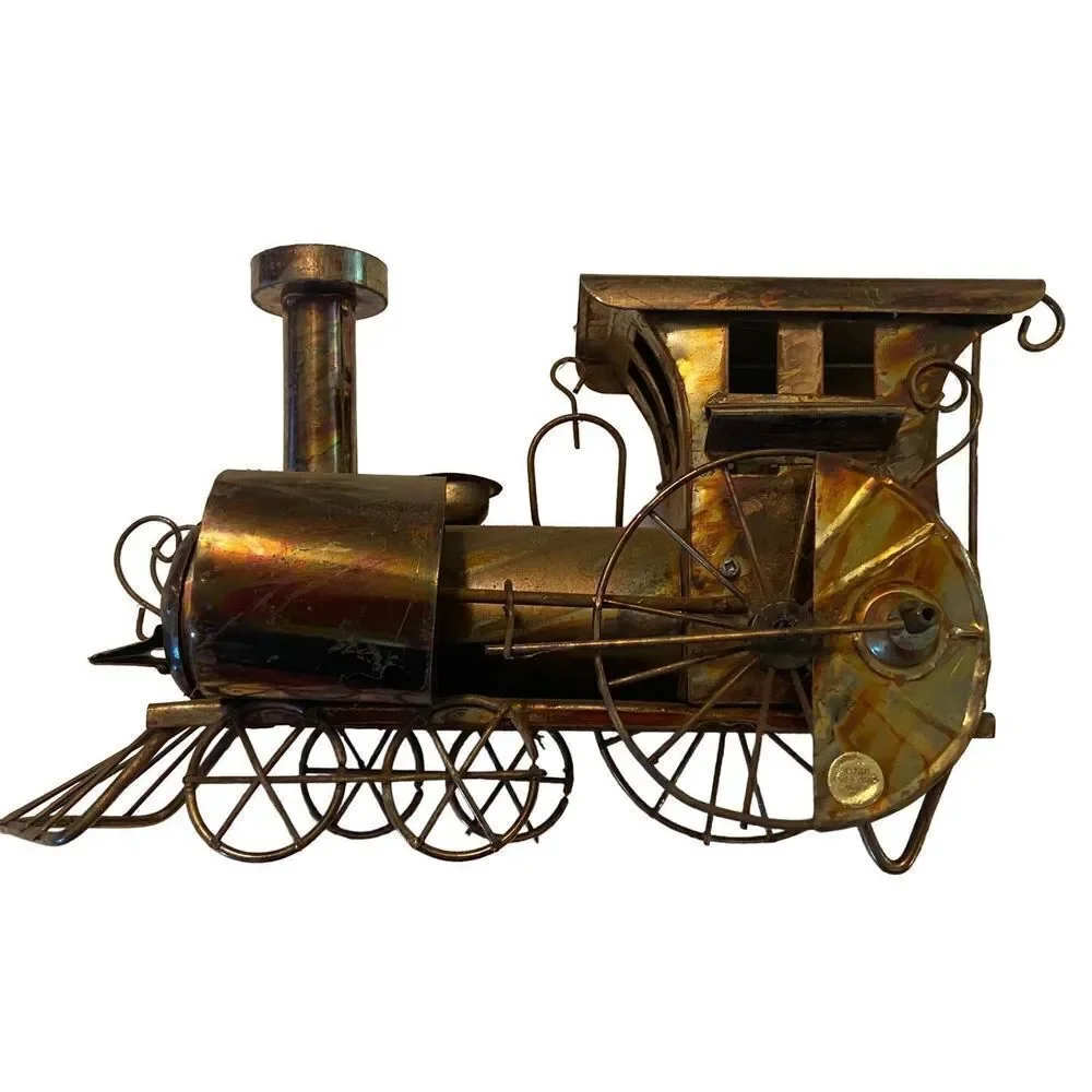 HTC Tin Old Steam Engine Music Box - Plays: “ Chatta Nooga Choo Choo”